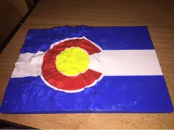 Colorado terrain flag