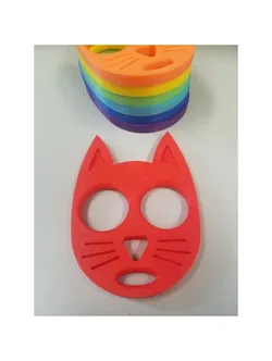 Cute Kitten Key Fob