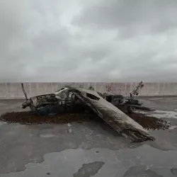 destroyed plane 018 am165 3D model