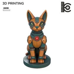 Mech Bastet - Cyber Temple Guardian