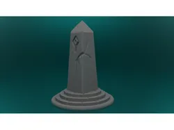 Obelisk Pillar, scatter terrain