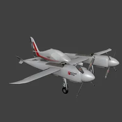 Rutan Pond Racer Low-poly 3D model