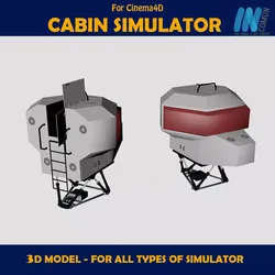Simulator dome 3D model