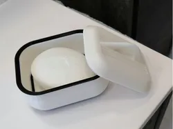 soap holder with lid