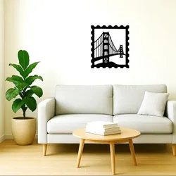 stamp wall decoration