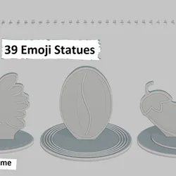Thanksgiving Time Full Pack Emoji Statues