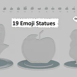 Thanksgiving Time Medium Pack Emoji Statues