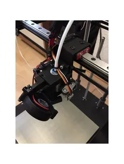 Two Trees Sapphire E3DV6 hotend mount(prusa mk3 remix)
