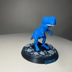 with stone stand dinosaur