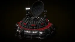 3DRT - Sci-Fi building - Communication center