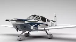 AA-5A Grumman Cheetah Modern Low-poly 3D model