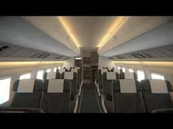 Airplane Cabin Low-poly 3D model