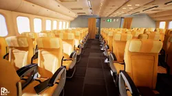 Airplane Interior 36 Assets Low-poly 3D model