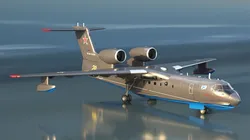 Be 200 Amphibious Aircraft 3D model