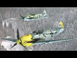 Bf109 E3 Low-poly 3D model