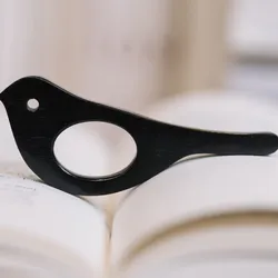 Bird book one hand page holder separator