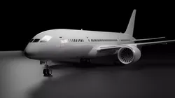 Boeing 787-8 airplane plane aircraft 3D model