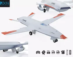 Boeing MQ25 Stingray Aerial Refueling Drone 3D model