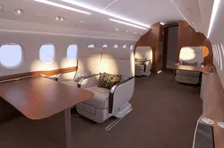 Buisiness jet interior  3D model