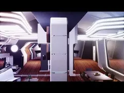Centurian Spaceship Low-poly 3D model