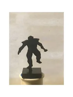 DND orc mace silhouette