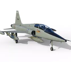 F-5B Freedom fighter 3D model