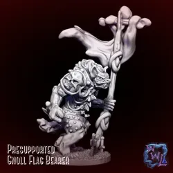Gnoll Flag Bearer  |  Presupported