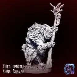 Gnoll Shaman  |  Presupported