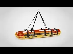 Helicopter Stretcher Low-poly 3D model