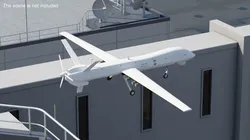Iranian Dron Qods Mohajer 10 3D model