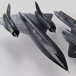 Lockheed Sr 71 Blackbird Exterior 3D model