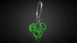 Low Poly "Pick of Destiny" Keychain