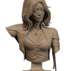 Lune Bust 3D Print