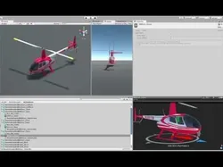 News Helicopter for fbx and Unity 3D model
