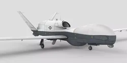 Northrop Grumman MQ-4C Triton 8K Drone 3D model