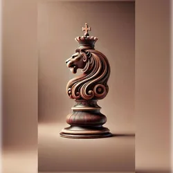Pawn lion king - chess pawn king