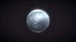 Photorealistic Pluto 8k Textures 3D Model