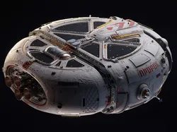 PROROK Spacecraft Blender Project File 3D model