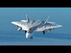SU57 Felon-TopGun with Cockpit-Fully Rigged Low-poly 3D model