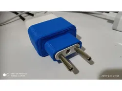 US USA to EU Europe Travel AC Power Socket Plug Adapter Adapter Converter
