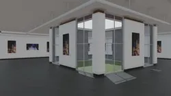 VR Art Gallery Space - The Cube Concept - UE4