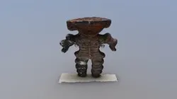 土偶（高島多米治旧蔵）（銚子市余山貝塚出土）　観察記録3Dモデル