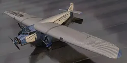 5-AT Trimotor 3D model