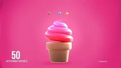 50 new Animated Emojis Low-poly 3D model
