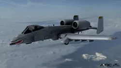 A10C Thunderbolt II - Game Ready Aircraft Model Low-poly 3D model