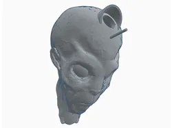 Alien Head Nesting Box (wall mount)