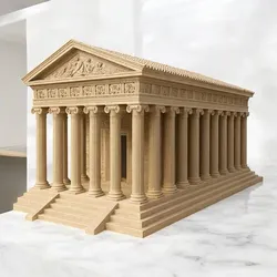 Ancient Greek Parthenon Temple