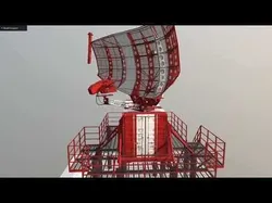 AORL-1AC Aerodrome survey primary radar Low-poly 3D model