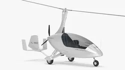 Autogyro Calidus 912 White 3D model