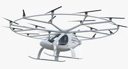 Autonomous Air Taxi in Dubai Volocopter 2X 3D model